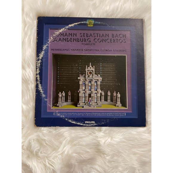 Classical Vinyl Bach Brandenbug Concertos Full, Netherlands Chamber Orchestra - Picture 2 of 9